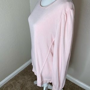Soft Pink Long Sleeve Sweater